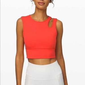Lululemon Mastered Motion Cropped Tank